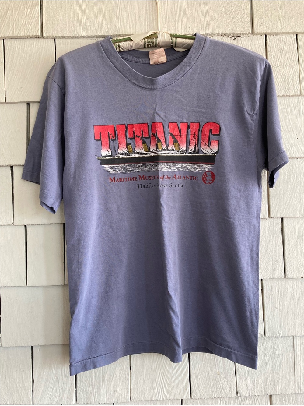 Vintage Titanic Maritime Museum Atlantic Nova Scotia T-Shirt Size Medium